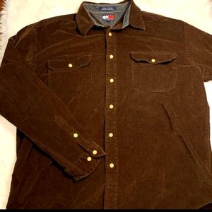 Tommy Hilfiger Brown Corduroy Shirt